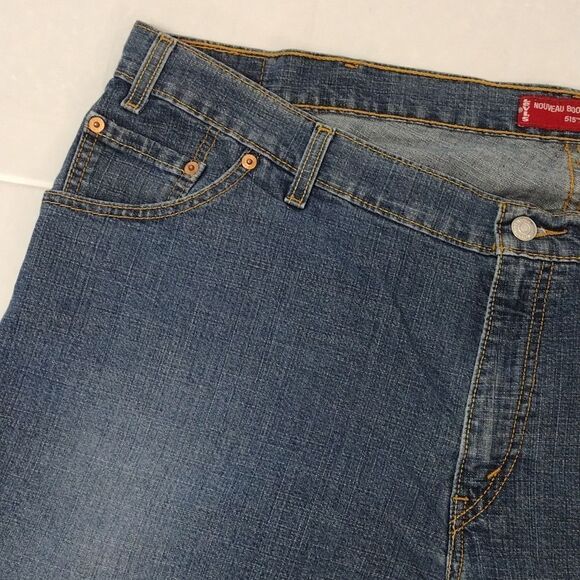 Levi's Vintage 515 Low Rise Nouveau Bootcut Stretch Jeans Plussize 24 - Picture 4 of 13